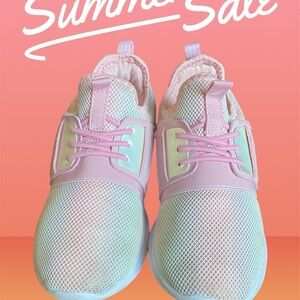 NAUTICA GIRLS' LOGO LACE-UP SNEAKER